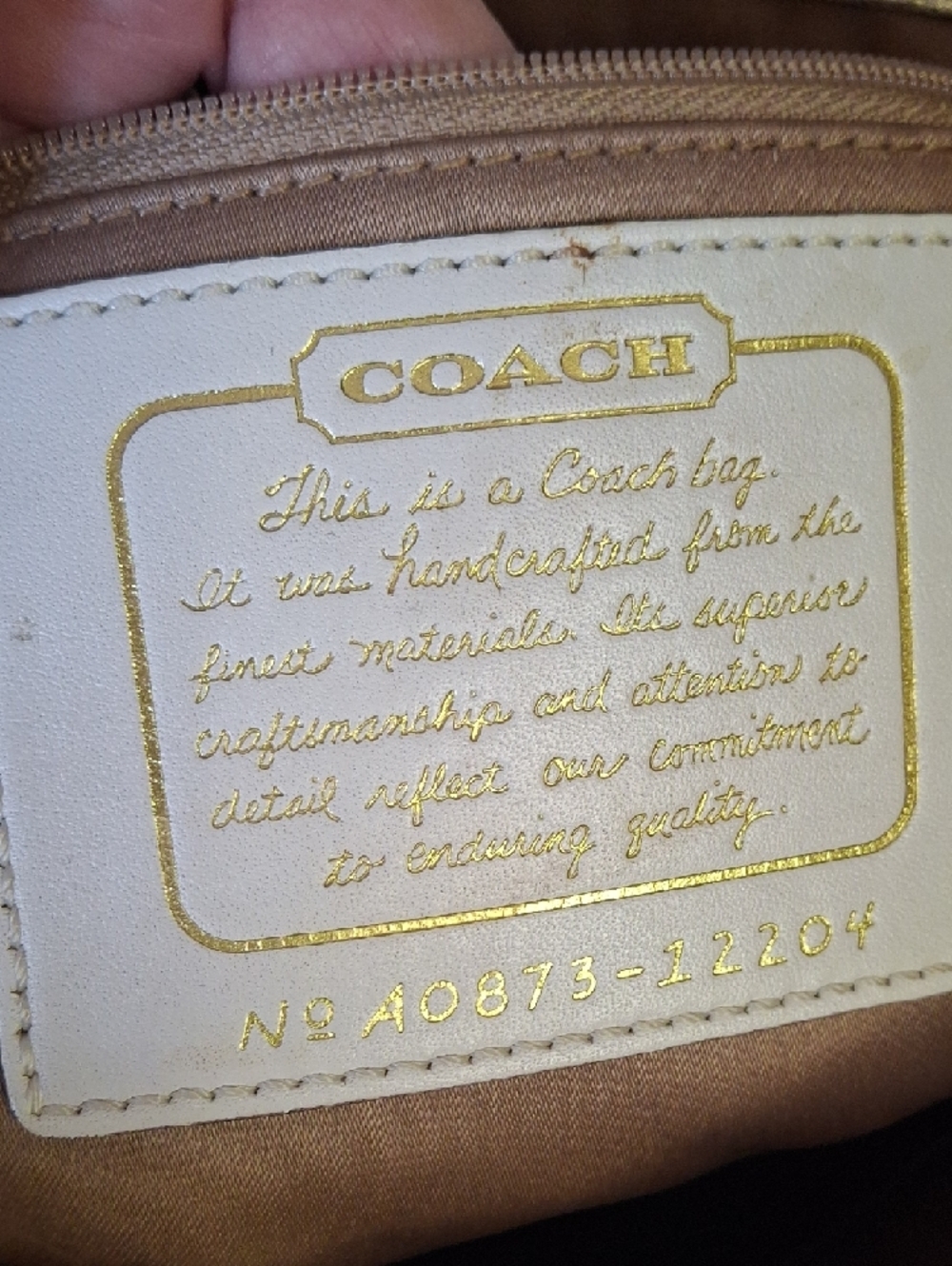 COACH LIMITED EDITON FLORAL Appliqué Tote 2008 - Picture 9 of 10